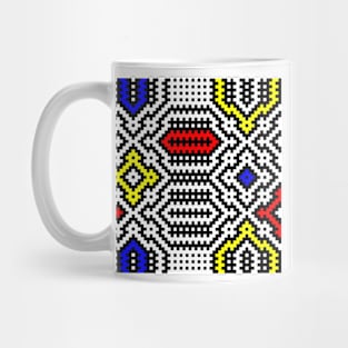 Geometric Pattern Bold And Lines Mug